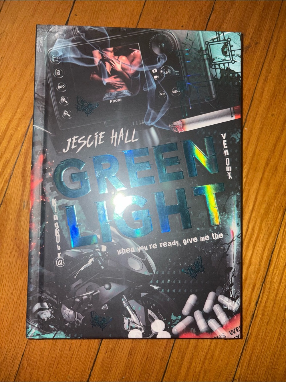 Green Light by Jescie Hall - special edition SIGNED! Twisted fiction